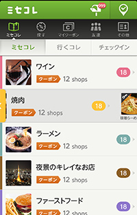ミセコレリスト