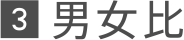 3 男女比